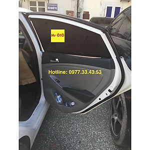 Rèm Che Nắng Xe Hyundai Accent Sedan 2012-2016 Hàng Loại 1 MR Ô TÔ