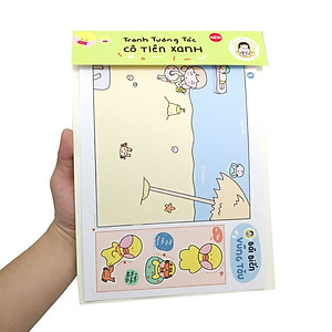 Bộ Tranh Tương Tác Cô Tiên Xanh - Bãi Biển Vũng Tàu