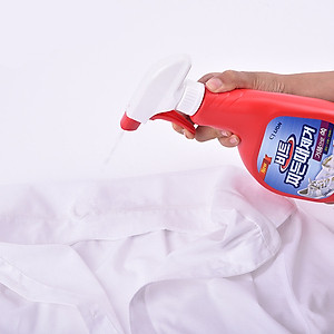 Chai xịt giặt khô quần áo, giày dép Lion Hàn Quốc 500ml làm sạch siêu tốc, an toàn