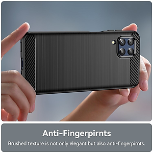 Ốp lưng chống sốc cho Samsung Galaxy A22 4G / M22 / M32 hiệu Likgus vân kim loại , chống sốc chuẩn quân đội, chống va đập - hàng nhập khẩu