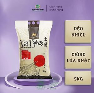 Gạo Nhật Vinh Hiển Taiyo 5kg