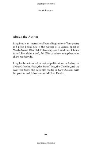 Sách Sea Of Strangers: Poetry & Prose