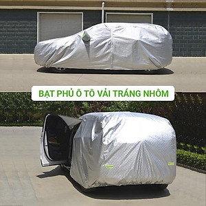 Bạt phủ xe ô tô 7 chỗ Toyota Fortuner 3 lớp chống nóng, chống thấm. Bạc phủ xe Fortuner, Bạt trùm xe SUV