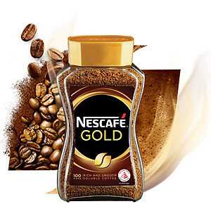 Giftset Nescafe gold + ly thủy tinh