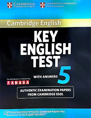 Key English Test 5 with Answers Reprint Edition - Cambridge