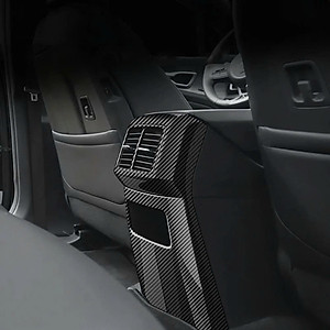 Ốp Cửa Gió Điều Hòa Sau Kia Sportage NQ5 (2022-2024) Vân Carbon Cao Cấp Chống Trầy Xước Bụi Bẩn