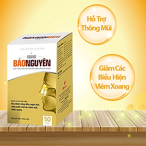 Thực phẩm bảo vệ sức khỏe Viên uống Xoang Bảo Nguyên 50 viên