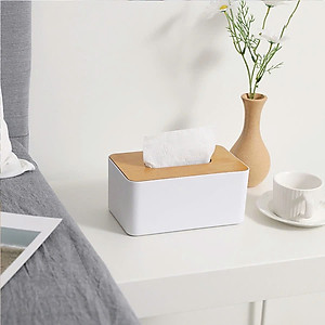 Hộp Đựng Khăn Giấy Chữ Nhật Siêu Sang PaKaSa chất lượng Nhật Bản
