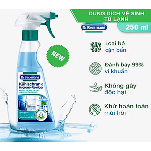 Chai Xịt Vệ Sinh Tủ Lạnh Đức Dr Beckmann Vệ Sinh Khử Mùi Tủ Lạnh, Tủ Đông, Lò Vi Sóng  - Hàng Chính Hãng MINIIN