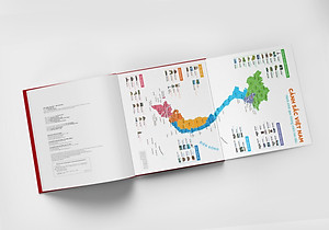 Sách Đất Nước Gấm Hoa - Atlas Việt Nam