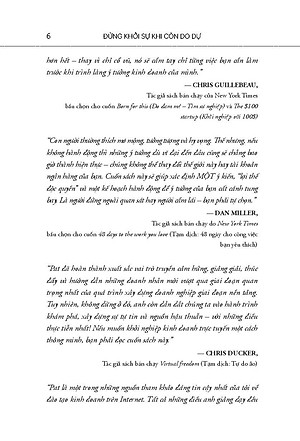 Sách Đừng Khởi Sự Khi Còn Do Dự