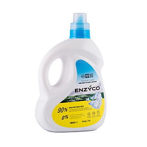 Combo 2 nước giặt sinh học ENZYCO 2L - Chiết xuất Bồ hòn và Enzyme Dứa