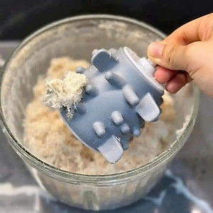 Dụng Cụ Làm Ruốc, Bóc Tỏi Đa Năng Silicon – Phụ Kiện Hỗ Trợ Máy Xay Thịt, Làm Chà Bông Loại 2L 3L - HÀNG CHÍNH HÃNG MINIIN