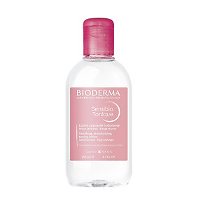 Nước hoa hồng dưỡng ẩm dành cho da nhạy cảm BIODERMA Sensibio Tonique 250ml