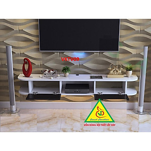 Kệ ti vi treo tường VKTV09A ( KT 120x20x24cm) - Nội thất lắp ráp