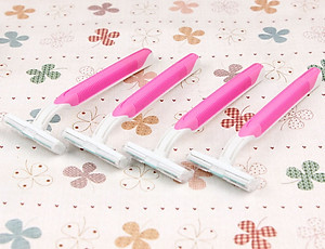 Combo 4 Cây Dao Cạo Râu 3 Lưỡi Kép - Hàng chính hãng (màu ngẫu nhiên)