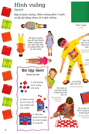Sách Lớp Học Vui Về Hình Dạng - Shapes