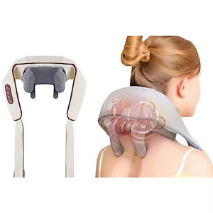 Máy Massage Cổ Vai Gáy Hồng Ngoại 6D YM-K18, Đai Mát Xa Toàn Thân Hỗ Trợ Thư Giãn - Giao Màu Ngẫu Nhiên - HÀNG CHÍNH HÃNG MINIIN