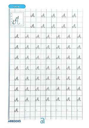 Tập Viết Chữ Cái Viết Hoa