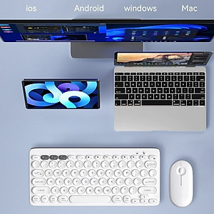 Bộ Bàn Phím Chuột không dây Bluetooth 5.0 USB2.4g K902  cho máy tính , Laptop , điện thoại , Tablet hàng nhập khẩu
