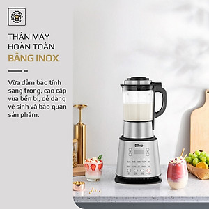 Máy Làm Sữa Hạt OLIVO X20 PLus, Sấy Khử Khuẩn - Tạm Dừng Khi Nấu, 2000W - 1,75Lit, Hàng Chính Hãng