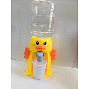 Bình Nước Mini Kèm Cốc Vui Nhộn Dành Cho Bé Thiết Kế Hình Con Vịt Hot Của Năm