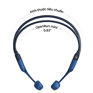 Tai Nghe Bluetooth Thể Thao Dẫn Truyền Âm Thanh Qua Xương SHOKZ OPEN RUN MINI S803 - Hàng Chính Hãng - Kháng nước IP67 - Sạc nhanh- Pin sử dụng trong 8 tiếng