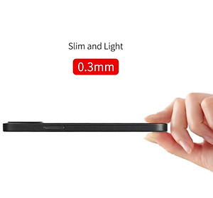 Ốp lưng lụa mỏng dành cho iPhone 12/ 12 Pro /12 Pro Max bảo vệ camera, siêu mỏng 0.3 mm - Hàng Chính Hãng Memumi