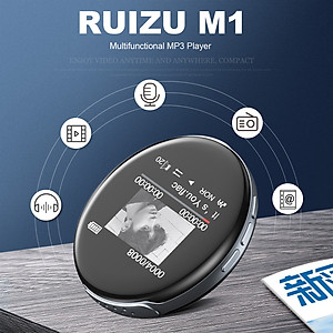 Máy Nghe Nhạc MP3 Bluetooth Ruizu M1 Bộ Nhớ Trong 8GB Cao Cấp AZONE - Hàng Chính Hãng
