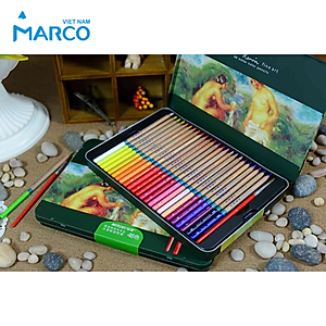Hộp Bút Chì Màu Nước ,Gốc Dầu Cao Cấp Marco Renoir 3120 36/48/72/100 Màu - Nghệ thuật vẽ chuyên nghiệp