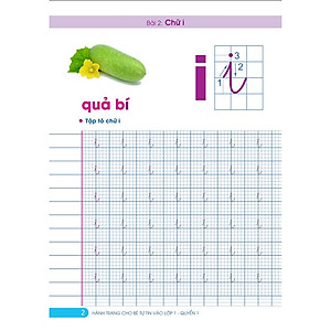 Sách - Combo 5 cuốn Tập tô tập viết chữ, số và học Toán, Hành trang vào lớp 1 - Lê Mai - ndbooks