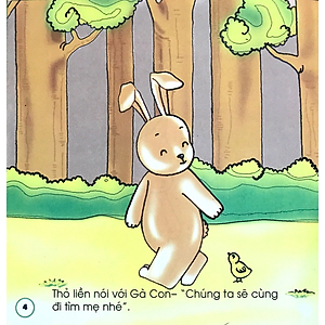 Sách Bé Tập Kể Chuyện - Gà Con Tìm Mẹ