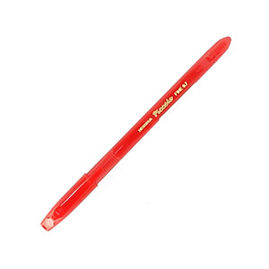 Bút Bi Zebra Piccolo 0.7mm C-BA37-ZA-R - Mực Đỏ