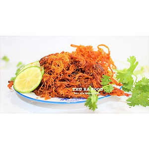 Beef jerky Special snack fiber spicy. Khô bò sợi Thu Ba 300gr cay ngon Quảng Ngãi ăn vặt đọc sách, làm quà tặng Tết