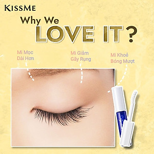 Tinh Chất Dưỡng Dài Và Khoẻ Làn Mi Kissme Heroine Make Watering Eyelash Serum  ( 5.5g)