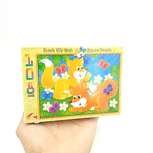 Tranh Xếp Hình 108 Mảnh - Bắt Bướm 108-061