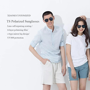 Xiaomi Kính mát phân cực  UV400 6 lớp thời trang