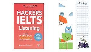 Hackers IELTS : Listening - Giỏi IELTS Không Tốn Mấy Đồng ( Tặng Bookmark Tuyệt Đẹp )