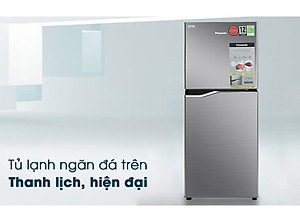 Tủ lạnh Panasonic Inverter 170 lít NR-BA190PPVN  - Kháng khuẩn tinh thể bạc Ag+ - Hàng chính hãng