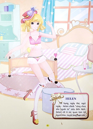 Sách Princess Sticker - Dán Hình Công Chúa - Công Chúa Ngọt Ngào