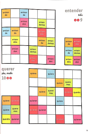Sách Español Wodoku: Vui Học Từ Vựng Với Ô Chữ Sudoku