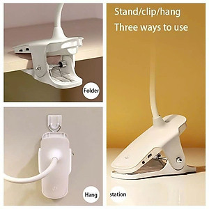 Đèn Học Kẹp Bàn Chống Cận Cho Học Sinh PaKaSa , Đèn Cảm Ứng Kẹp Bàn Xoay 360 Độ - Hàng chính hãng