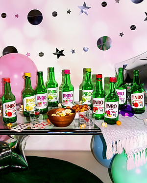 [CHÍNH HÃNG] Soju Hàn Quốc JINRO VỊ MẬN 360ml - Combo 6 chai