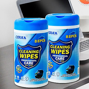 Bộ Vệ Sinh Macbook/Laptop/Lens/Máy ảnh/Điện thoại Khăn Rút Kai Cleaning Wipes Hộp 88 Khăn - Hàng Chính Hãng