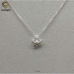 Dây chuyền bạc 925 Huệ Ngân - Lá phong đẹp PP1596