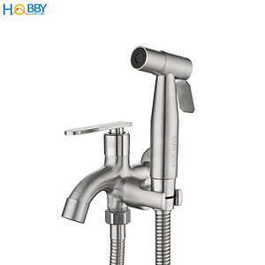 Bộ củ sen và vòi xịt rửa đa năng inox 304 Hobby home decor GXT dây 1.5m