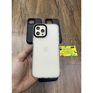 Ốp dành cho iPhone 12/ 12 Pro/ 12 Pro Max Likgus lưng nhám viền màu - Hàng Chính Hãng