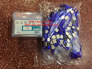 SỈ 50 BỘ THẺ ĐEO NHÂN VIÊN 108 (ngang) + dây đeo thẻ lụa móc nhựa (LOẠI ĐẸP)