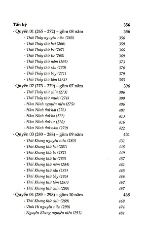 Sách Tư Trị Thông Giám - Tập 5 (Bìa Cứng, Bọc Vải, Phủ Nhũ)
