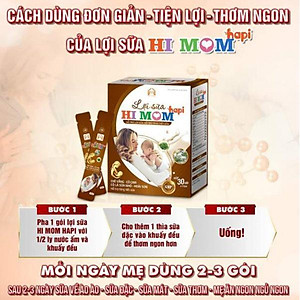 Lợi sữa Himom dạng cao lỏng cao cấp hỗ trợ tăng tiết sữa, giảm nguy cơ tắc tuyến sữa (hộp 30 gói)